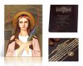 Ikona religijna Święta Filomena - dedykacja / własny tekst
