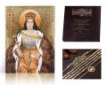 Ikona religijna Święta Jadwiga Królowa - dedykacja / własny tekst