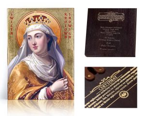 Ikona religijna Święta Jadwiga Królowa Polski