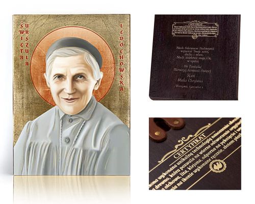 Ikona religijna Święta Urszula Ledóchowska - dedykacja / własny tekst
