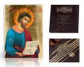 Ikona religijna Święty Łukasz Ewangelista - dedykacja / własny tekst
