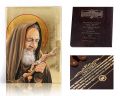 Ikona religijna Święty Ojciec Pio - dedykacja / własny tekst