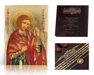 Ikona religijna Święty Sebastian
