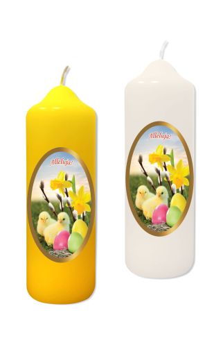 Świeca wielkanocna Alleluja