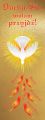 Baner religijny Duchu Święty przyjdź! 75x200 cm