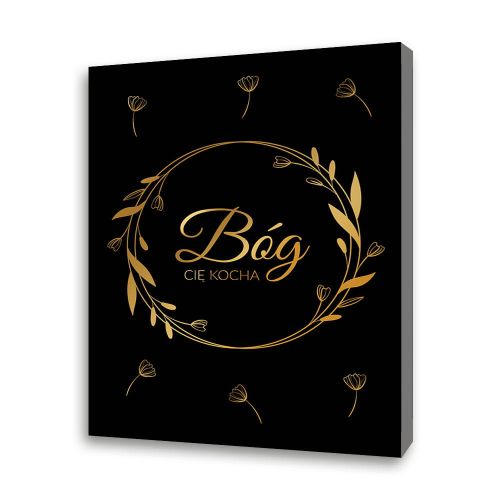 Obraz na płótnie - Bóg cię kocha..