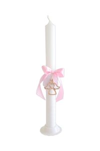 Świeca do Chrztu Świętego z Aniołkiem