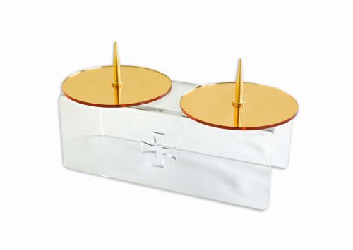 Lichtarz pojedynczy z pleksi