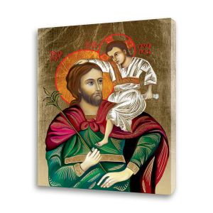 Obraz religijny na płótnie Święty Krzysztof