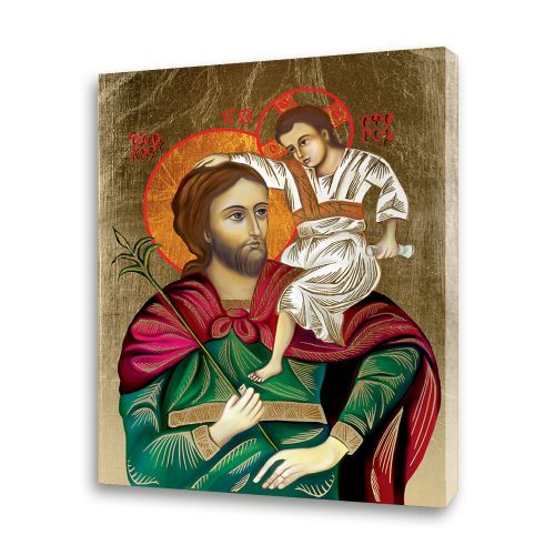 Obraz religijny na płótnie Święty Krzysztof