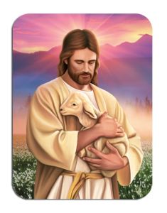 Magnesy religijne Jezus Dobry Pasterz - 10 sztuk
