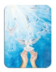 Magnesy religijne Łaska Ducha Świętego  - 10 sztuk
