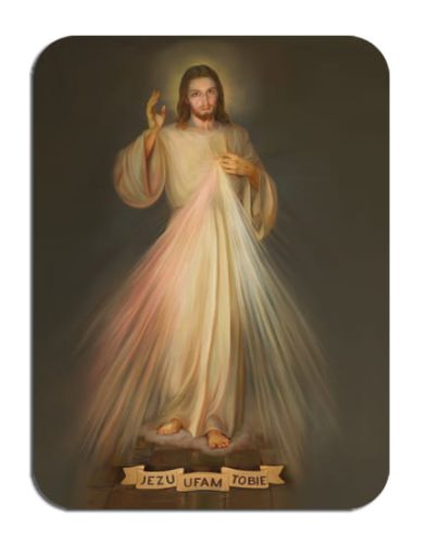 Magnesy religijne Jezu Ufam Tobie  - 10 sztuk