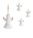 Aniołek zawieszka choinkowa - ozdoba bożonarodzeniowa 