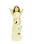 Anioł gwiazda figurka led 24 cm
