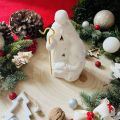 Figurka na Boże Narodzenie z nowoczesnym oświetleniem LED