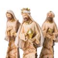 Szopka bożonarodzeniowa - figurki 25 cm - Święta Rodzina - Trzej Królowie
