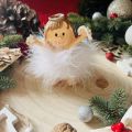 Figurka Aniołka z futerkiem