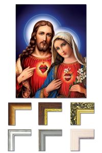 Obraz Serce Jezusa i Serce Maryi