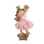 Figurka Aniołka gwiazda brokat