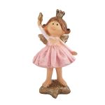 Figurka Aniołka gwiazda brokat