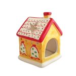 Świecznik na t-light w kształcie domku z piernika