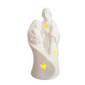 Figurka Święta Rodzina Led 13cm