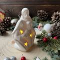 Figurka Święta Rodzina Led 13cm