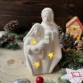 Figurka Święta Rodzina Led 13cm