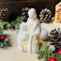 Figurka Święta Rodzina Led 13cm