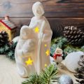 Figurka Święta Rodzina Led 13cm