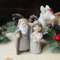 Figurka Świętej Rodziny z osiołkiem