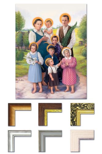 Błogosławiona rodzina Ulmów - dostępne ramy