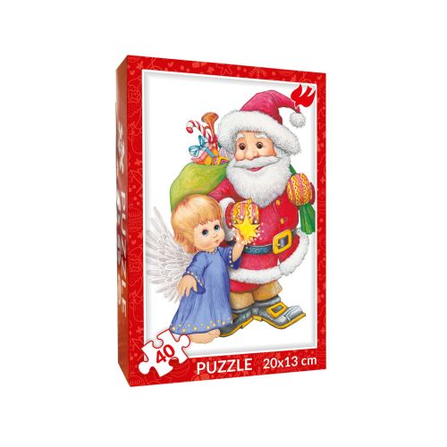Puzzle na Boże Narodzenie - Święty Mikołaj