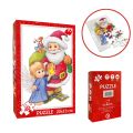 Puzzle na Boże Narodzenie - Święty Mikołaj