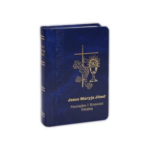 Modlitewnik Książeczka Komunijna - JMJ - granatowa