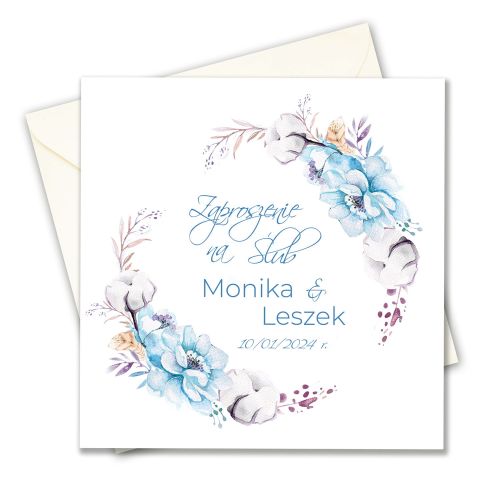 Zaproszenie na Ślub, personalizowane