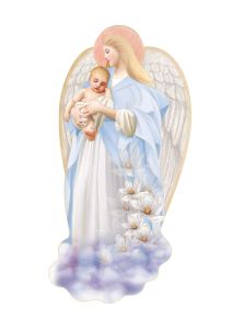 Anioł Stróż dla dziecka -  pamiątka Chrztu z dedykacją