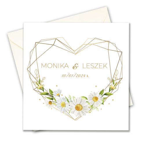 Zaproszenie na Ślub, personalizowane