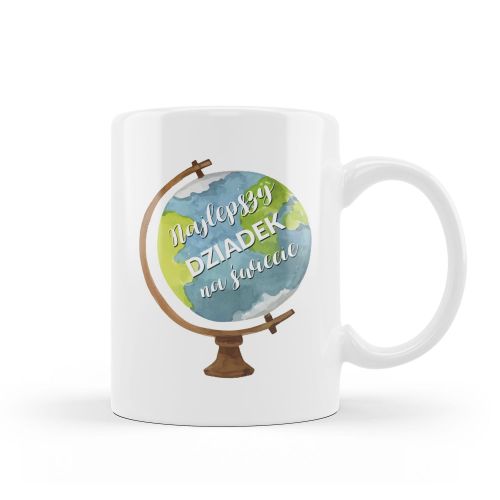 Kubek ceramiczny dla Dziadka "Najlepszy Dziadek na świecie"