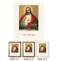 Pamiątka Pierwszej Komunii Świętej - Jezus Chrystus z Eucharystią - ramki