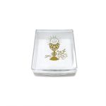 Etui na różaniec, pudełeczko na różaniec -  plastikowe, IHS 