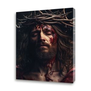 Obraz religijny na płótnie Jezus Chrystus Umęczony, Ecce Homo