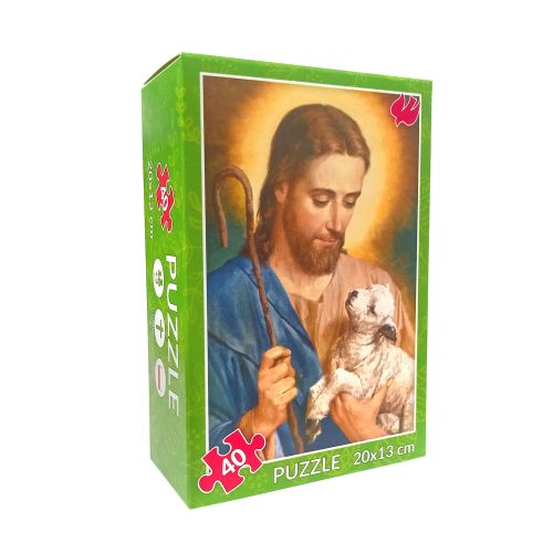 Puzzle na Wielkanoc - Jezus Dobry Pasterz