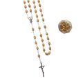 Różaniec - drewno - 8 mm