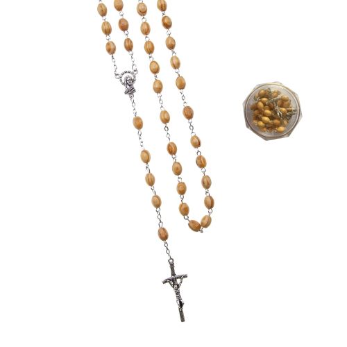 Różaniec - drewno - 8 mm