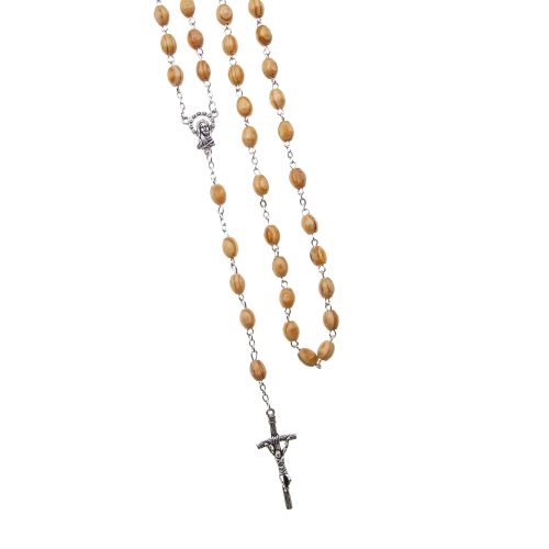 Różaniec - drewno - 8 mm