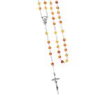 Różaniec Święty bursztyn syntetyczny 6mm