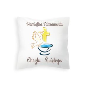 Poduszeczka  "jasiek" - Prezent na Chrzest Święty