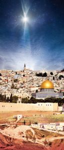 Tło do szopki, Gwiazda Betlejemska 150/350cm